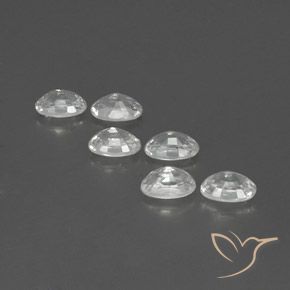 Shop natural 4.94ct Blanc Zircon gems, ovale, from Cambodge at GemSelect. In stock, global shipping!