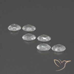 Shop natural 4.24ct Blanc Zircon gems, ovale, from Cambodge at GemSelect. In stock, global shipping!