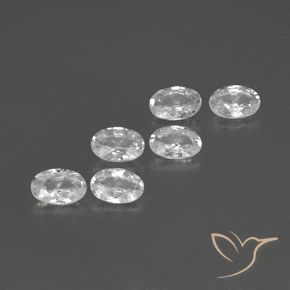 Shop natural 4.05ct Blanc Zircon gems, ovale, from Cambodge at GemSelect. In stock, global shipping!