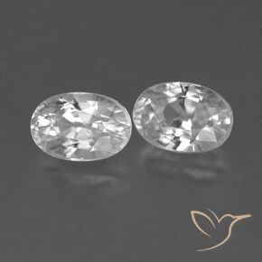 Shop natural 1.71ct Blanc Zircon gems, ovale, from Cambodge at GemSelect. In stock, global shipping!