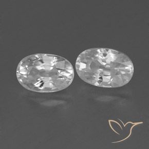 Shop natural 1.78ct Blanc Zircon gems, ovale, from Cambodge at GemSelect. In stock, global shipping!