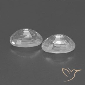 Shop natural 1.78ct Blanc Zircon gems, ovale, from Cambodge at GemSelect. In stock, global shipping!