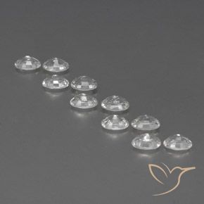 Shop natural 7.55ct Blanc Zircon gems, ovale, from Cambodge at GemSelect. In stock, global shipping!