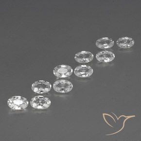 Shop natural 6.53ct Blanc Zircon gems, ovale, from Cambodge at GemSelect. In stock, global shipping!