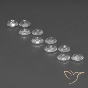 Shop natural 8.25ct Blanc Zircon gems, ovale, from Cambodge at GemSelect. In stock, global shipping!