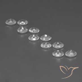 Shop natural 7.58ct Blanc Zircon gems, ovale, from Cambodge at GemSelect. In stock, global shipping!