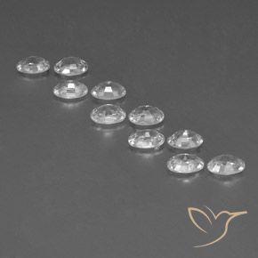 Shop natural 7.51ct Blanc Zircon gems, ovale, from Cambodge at GemSelect. In stock, global shipping!
