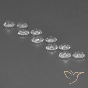 Shop natural 7.33ct Blanc Zircon gems, ovale, from Cambodge at GemSelect. In stock, global shipping!
