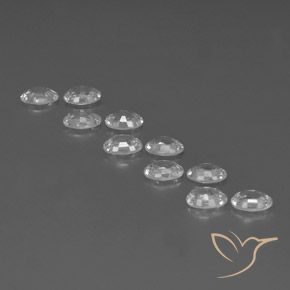 Shop natural 6.95ct Blanc Zircon gems, ovale, from Cambodge at GemSelect. In stock, global shipping!