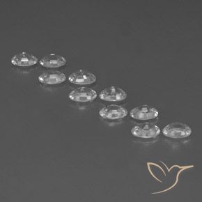 Shop natural 7.41ct Blanc Zircon gems, ovale, from Cambodge at GemSelect. In stock, global shipping!