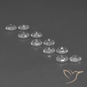 Shop natural 7.67ct Blanc Zircon gems, ovale, from Cambodge at GemSelect. In stock, global shipping!