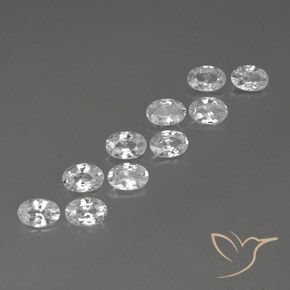 Shop natural 6.66ct Blanc Zircon gems, ovale, from Cambodge at GemSelect. In stock, global shipping!