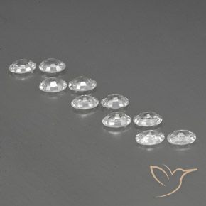 Shop natural 6.93ct Blanc Zircon gems, ovale, from Cambodge at GemSelect. In stock, global shipping!