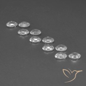 Shop natural 6.99ct Blanc Zircon gems, ovale, from Cambodge at GemSelect. In stock, global shipping!