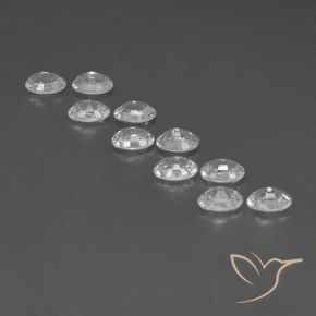 Shop natural 7.65ct Blanc Zircon gems, ovale, from Cambodge at GemSelect. In stock, global shipping!