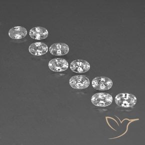 Shop natural 8.11ct Blanc Zircon gems, ovale, from Cambodge at GemSelect. In stock, global shipping!