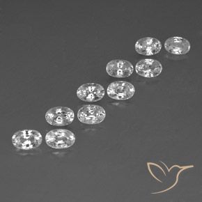 Shop natural 8.11ct Blanc Zircon gems, ovale, from Cambodge at GemSelect. In stock, global shipping!
