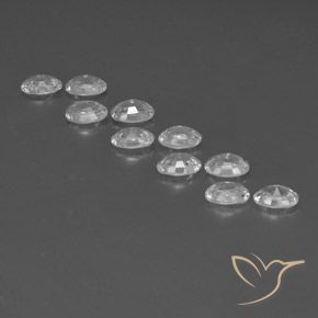 Shop natural 7.41ct Blanc Zircon gems, ovale, from Cambodge at GemSelect. In stock, global shipping!
