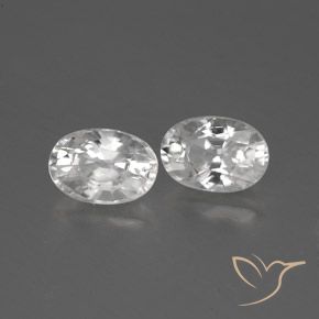 Shop natural 1.68ct Blanc Zircon gems, ovale, from Cambodge at GemSelect. In stock, global shipping!