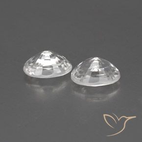 Shop natural 1.68ct Blanc Zircon gems, ovale, from Cambodge at GemSelect. In stock, global shipping!