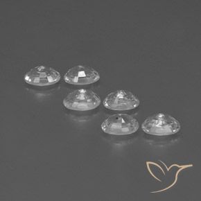 Shop natural 5.04ct Blanc Zircon gems, ovale, from Cambodge at GemSelect. In stock, global shipping!
