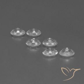 Shop natural 4.51ct Blanc Zircon gems, ovale, from Cambodge at GemSelect. In stock, global shipping!