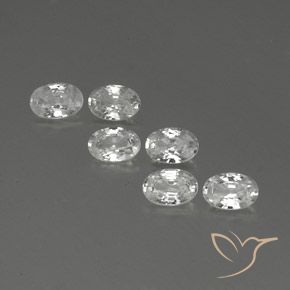Shop natural 4.28ct Blanc Zircon gems, ovale, from Cambodge at GemSelect. In stock, global shipping!