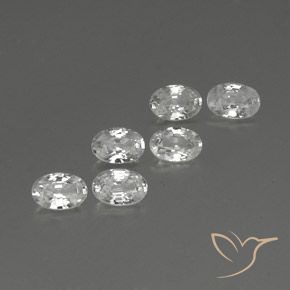 Shop natural 4.28ct Blanc Zircon gems, ovale, from Cambodge at GemSelect. In stock, global shipping!