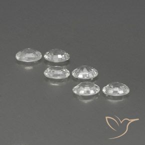 Shop natural 4.28ct Blanc Zircon gems, ovale, from Cambodge at GemSelect. In stock, global shipping!