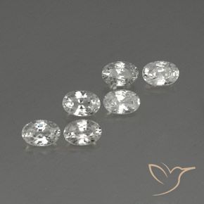 Shop natural 4.54ct Blanc Zircon gems, ovale, from Cambodge at GemSelect. In stock, global shipping!