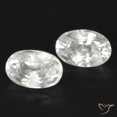 Shop natural 1.67ct Blanc Zircon gems, ovale, from Cambodge at GemSelect. In stock, global shipping!