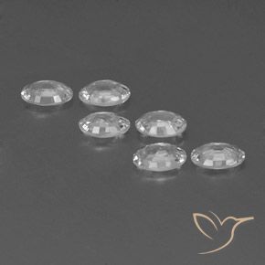 Shop natural 3.92ct Blanc Zircon gems, ovale, from Cambodge at GemSelect. In stock, global shipping!