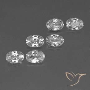 Shop natural 4.55ct Blanc Zircon gems, ovale, from Cambodge at GemSelect. In stock, global shipping!