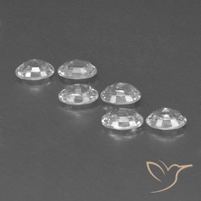 Shop natural 4.55ct Blanc Zircon gems, ovale, from Cambodge at GemSelect. In stock, global shipping!