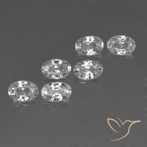Shop natural 4.42ct Blanc Zircon gems, ovale, from Cambodge at GemSelect. In stock, global shipping!
