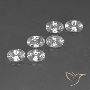 Shop natural 4.64ct Blanc Zircon gems, ovale, from Cambodge at GemSelect. In stock, global shipping!