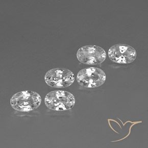 Shop natural 4.61ct Blanc Zircon gems, ovale, from Cambodge at GemSelect. In stock, global shipping!