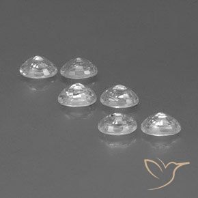 Shop natural 5.14ct Blanc Zircon gems, ovale, from Cambodge at GemSelect. In stock, global shipping!