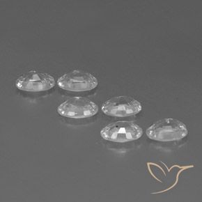 Shop natural 4.45ct Blanc Zircon gems, ovale, from Cambodge at GemSelect. In stock, global shipping!