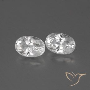 Shop natural 1.63ct Blanc Zircon gems, ovale, from Cambodge at GemSelect. In stock, global shipping!