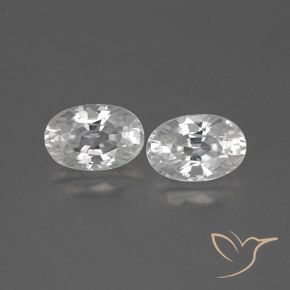 Shop natural 1.70ct Blanc Zircon gems, ovale, from Cambodge at GemSelect. In stock, global shipping!