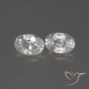 Shop natural 1.69ct Blanc Zircon gems, ovale, from Cambodge at GemSelect. In stock, global shipping!