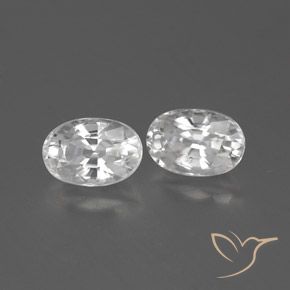 Shop natural 1.82ct Blanc Zircon gems, ovale, from Cambodge at GemSelect. In stock, global shipping!