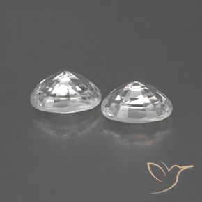 Shop natural 1.82ct Blanc Zircon gems, ovale, from Cambodge at GemSelect. In stock, global shipping!