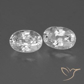 Shop natural 1.79ct Blanc Zircon gems, ovale, from Cambodge at GemSelect. In stock, global shipping!