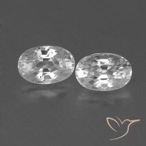 Shop natural 1.71ct Blanc Zircon gems, ovale, from Cambodge at GemSelect. In stock, global shipping!