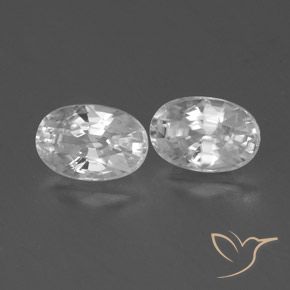 Shop natural 1.71ct Blanc Zircon gems, ovale, from Cambodge at GemSelect. In stock, global shipping!