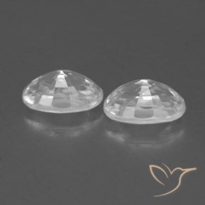 Shop natural 1.69ct Blanc Zircon gems, ovale, from Cambodge at GemSelect. In stock, global shipping!