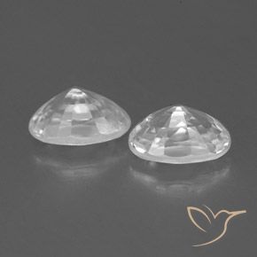 Shop natural 1.65ct Blanc Zircon gems, ovale, from Cambodge at GemSelect. In stock, global shipping!