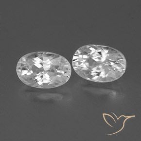 Shop natural 1.69ct Blanc Zircon gems, ovale, from Cambodge at GemSelect. In stock, global shipping!